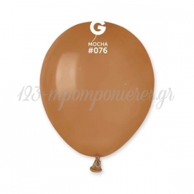 Μπαλόνι Latex 5"(13cm) Μόκα - ΚΩΔ:1360576-BB