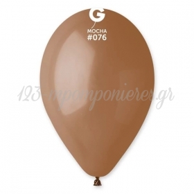 Μπαλόνι Latex 10"(26cm) Μόκα - ΚΩΔ:1360976-BB