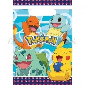 Πλαστικά Σακουλάκια για Δωράκια Pokemon 16.2X23.4cm - ΚΩΔ:9904824-BB