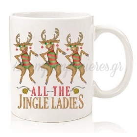 Χριστουγεννιάτικη Κούπα All the Jingle Ladies 9.5X8cm - ΚΩΔ:D21-7-BB