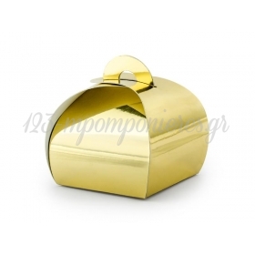 Κουτάκι χρυσό 6x6x5.5cm - ΚΩΔ:492864-NT