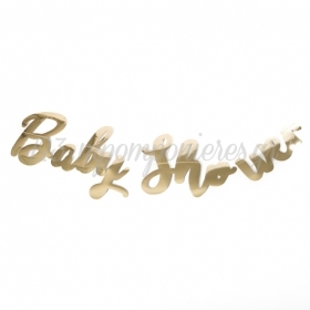 Γιρλάντα-Banner Baby Shower 1M x 20cm - ΚΩΔ:777665-NT