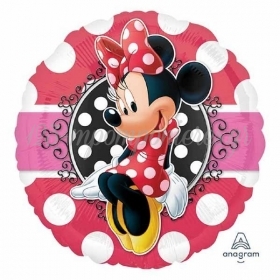Μπαλόνι Foil 17 (43cm) Minnie Mouse Πορτρέτο - ΚΩΔ:530647-BB