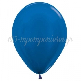 Μπαλόνι Latex 32cm Μπλε Περλέ - ΚΩΔ:13512540-BB