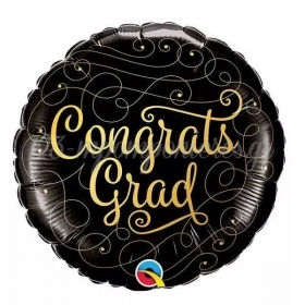 Μπαλόνι Foil 18 (45cm) Αποφοίτησης Congrats Grad - ΚΩΔ:82277-BB