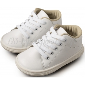 Παπουτσακια Babywalker Δετο Sneaker - Ζευγαρι - ΚΩΔ:Bs3030-Bw