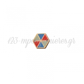 Ξύλινο Στοιχείο Χαρταετός για Μακραμέ 22x19mm - ΚΩΔ:76460200.201-NG