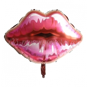 Μπαλόνι Foil 77X73cm Χείλη Kisses - ΚΩΔ:206F4114-BB