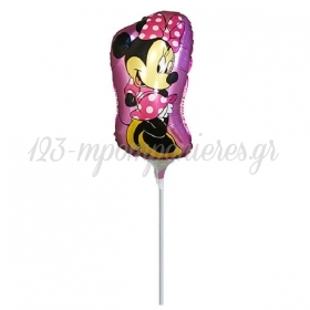 Μπαλόνι Foil 25X40cm Mini Shape Ροζ Minnie Mouse - ΚΩΔ:542184-1-BB