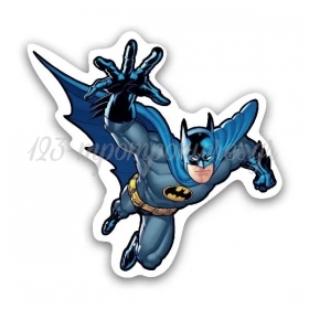 Ξύλινο Διακοσμητικό Batman 12cm - ΚΩΔ:D19W08-24-BB