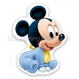 Ξύλινο Διακοσμητικό Baby Mickey 15cm - ΚΩΔ:D19W08-32-BB