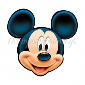 Ξύλινη Διακοσμητική Φιγούρα Κεφάλι Mickey Mouse 15cm - ΚΩΔ:D19W08-33-BB