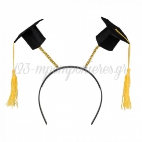 Στέκα Αποφοίτησης με Μίνι Καπέλα 25X7cm - ΚΩΔ:390640-BB