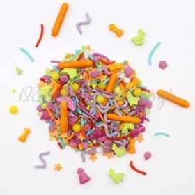Βρώσιμα Sprinkles Rainbow 60gr - ΚΩΔ:5916-SW