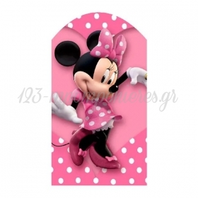 Ξύλινο Διακοσμητικό Minnie Mouse 10X5.5cm - ΚΩΔ:D19W08-49-BB