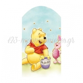 Ξύλινο Διακοσμητικό Winnie the Pooh 10X5.5cm - ΚΩΔ:D19W08-53-BB