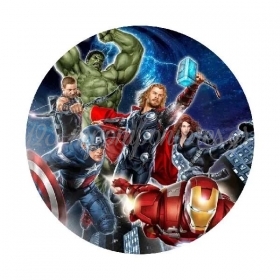 Ξύλινο Διακοσμητικό Avengers 8cm - ΚΩΔ:D19W08-61-BB