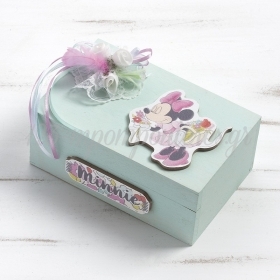Κουτί Μαρτυρικών Minnie Pretty as Petal 20X12X8cm - ΚΩΔ:NKL165-PR