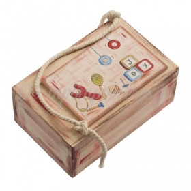 Κουτί Μαρτυρικών και Λαδοσέτ Παιχνίδια 20X12X8cm - ΚΩΔ:ZKL265-PR