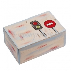 Κουτί Μαρτυρικών και Λαδοσέτ Σήματα 20X12X8cm - ΚΩΔ:ZKL290-PR