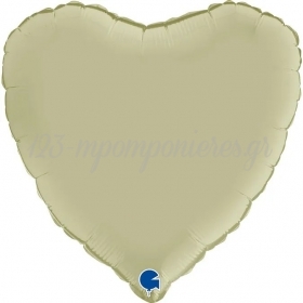 Μπαλόνι Foil 45cm Καρδιά Πράσινο της Ελιάς - ΚΩΔ:180000SOGR-BB