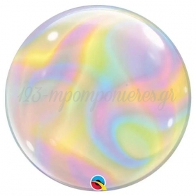 Μπαλόνι Bubble 56cm Iridescent Swirls - ΚΩΔ:13081-BB