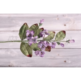 Μικρολούλουδα κλαδί με λιλά λουλούδια 30CM - ΚΩΔ:3013515-21-RD