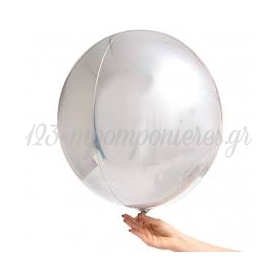 Μπαλόνι Orbz 27cm Ασημί - ΚΩΔ:20710002-BB