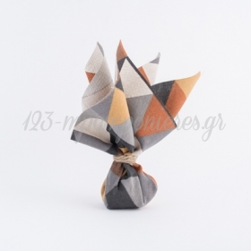 Μαντήλι Γεωμετρικά Τρίγωνα 27Χ27cm - ΚΩΔ:377051-NT