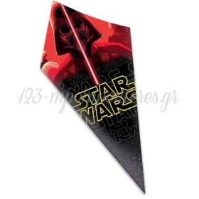 Χάρτινο Χωνάκι για Ζαχαρωτά Star Wars με Όνομα 20cm - ΚΩΔ:D1401-127-BB