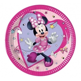 Χάρτινο Πιάτο Γλυκού Minnie Junior 20cm - ΚΩΔ:94051-BB