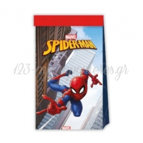 Χάρτινο Σακουλάκι Δώρου Spiderman 24X13cm - ΚΩΔ:93869-BB