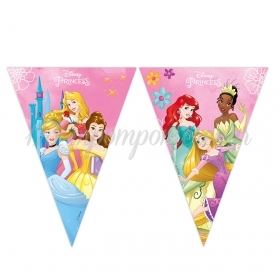 Τριγωνικά Σημαιάκια Πριγκίπισσες Disney 2.3m - ΚΩΔ:93850-BB