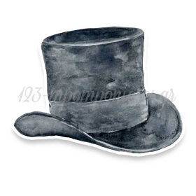 Διακοσμητική Ξύλινη Φιγούρα Καπέλο Little Man 20cm - ΚΩΔ:D19W20-39-BB