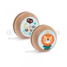 Ξύλινο yo-yo Λιοντάρι 5cm - ΚΩΔ:M958-PR