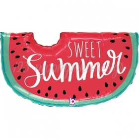 Mπαλόνι Foil 35"- Καρπούζι Sweet Summer 89cm - ΚΩΔ:25188-BB