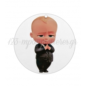 Ξύλινο Εκτυπωμένο Baby Boss 5cm - ΚΩΔ:M11071-AD