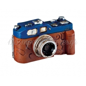 Πολυεστερική Vintage Φωτογραφική Μηχανή 3X5.5Χ3.5cm - ΚΩΔ:M2431-AD