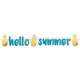 Μπάνερ Hello Summer - Pineapple Vibes - ΚΩΔ:9903314-BB