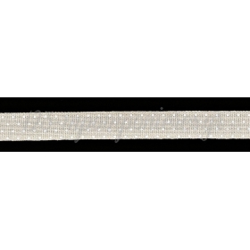 Κορδέλα Λινή Πουά Λευκή 15mmX10m - ΚΩΔ:M8255-AD