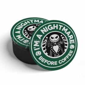 Σουβέρ Halloween - Nightmare Before Coffee 9cm - ΚΩΔ:SUB1007756-8-BB