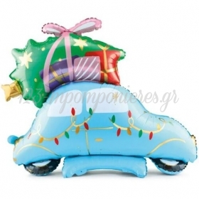 Μπαλόνι Foil Standing Christmas Car 102x107cm - ΚΩΔ:FB157-BB