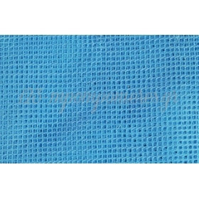 Γάζα γαλάζια με το μέτρο Gapa πολυεστερική γυαλιστερή χυτή με φάρδος 1,50m - ΚΩΔ:305080-GALAZIO-NT