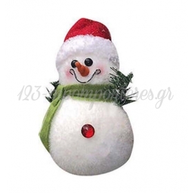 Χριστουγεννιάτικος διακοσμητικός χιονάνθρωπος - ΚΩΔ:558932163-BB