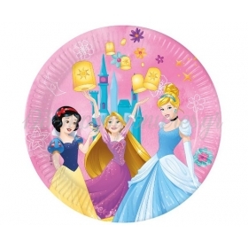Χάρτινα πιάτα πριγκίπισσες Disney 23cm - ΚΩΔ:93847-BB