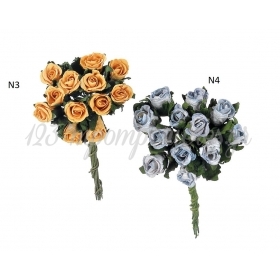 Τεχνητό τριαντάφυλλο σε διάφορα χρώματα - ΚΩΔ:M7311-AD