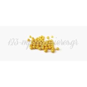 Διακοσμητικα Στρογγυλα Ζαχαρωτα Κουφετα Χρυσο Μεταλλιζε Κουτι 4Kg - ΚΩΔ:630554-550