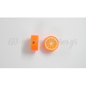 Χαντρες Fimo Φρουτακια Πορτοκαλια 1X0.5cm - ΚΩΔ: 5190635