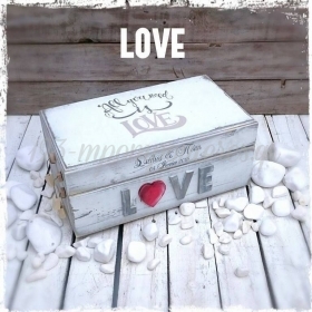 Κουτι Ευχων All You Need Is Love ΚΩΔ: Love-Bm