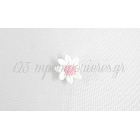 Λουλουδια Μαργαριτα Fimo 2.5X1cm - ΚΩΔ: 519054